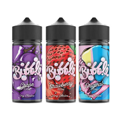 made by: Bubble price:£12.50 Bubble 100ml Shortfill 0mg (70VG/30PG) next day delivery at Vape Street UK