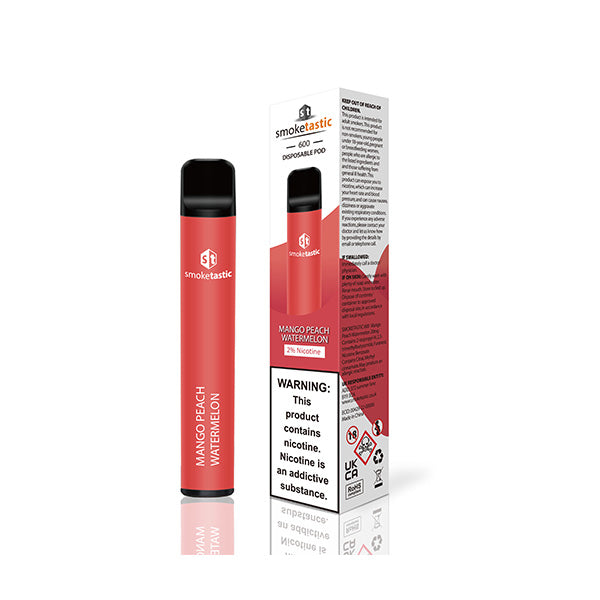 made by: Smoketastic price:£4.14 20mg Smoketastic ST600 Bar Disposable Vape Device 600 Puffs next day delivery at Vape Street UK