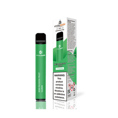 made by: Smoketastic price:£4.14 0mg Smoketastic ST600 Bar Disposable Vape Device 600 Puffs next day delivery at Vape Street UK