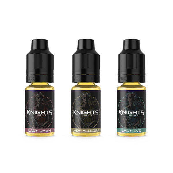 made by: Knights CBD price:£15.75 Knights CBD 500mg Broad Spectrum CBD Vape E-liquid 10ml (70PG/30VG) next day delivery at Vape Street UK