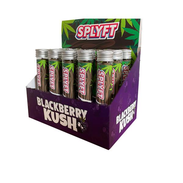 made by: SPLYFT price:£6.30 SPLYFT Cannabis Terpene Infused Hemp Blunt Cones – Blackberry Kush next day delivery at Vape Street UK
