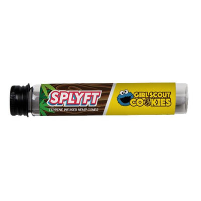 made by: SPLYFT price:£6.30 SPLYFT Cannabis Terpene Infused Hemp Blunt Cones – Girl Scout Cookies next day delivery at Vape Street UK