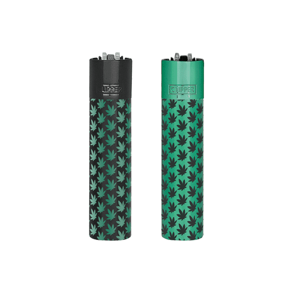 made by: Clipper price:£88.52 12 Clipper CMP11 Metal Flint Mini Leaves Lighters - CM3S131UK next day delivery at Vape Street UK