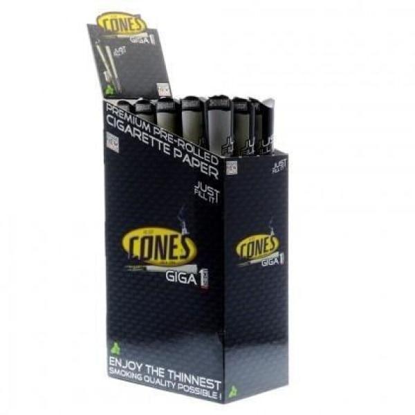 made by: Cones price:£2.63 Cones Giga Premium Pre-Rolled Papers next day delivery at Vape Street UK
