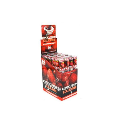 made by: cyclone price:£16.27 Cyclones Pre Rolled Clear Cones - 24 pack next day delivery at Vape Street UK