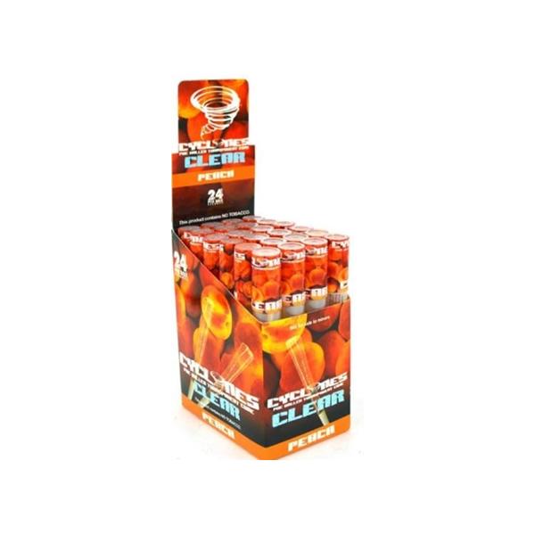 made by: cyclone price:£16.27 Cyclones Pre Rolled Clear Cones - 24 pack next day delivery at Vape Street UK
