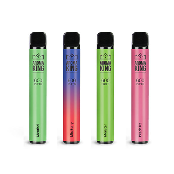 made by: Aroma King price:£4.32 20mg Aroma King Bar 600 Disposable Vape Device 600 Puffs next day delivery at Vape Street UK