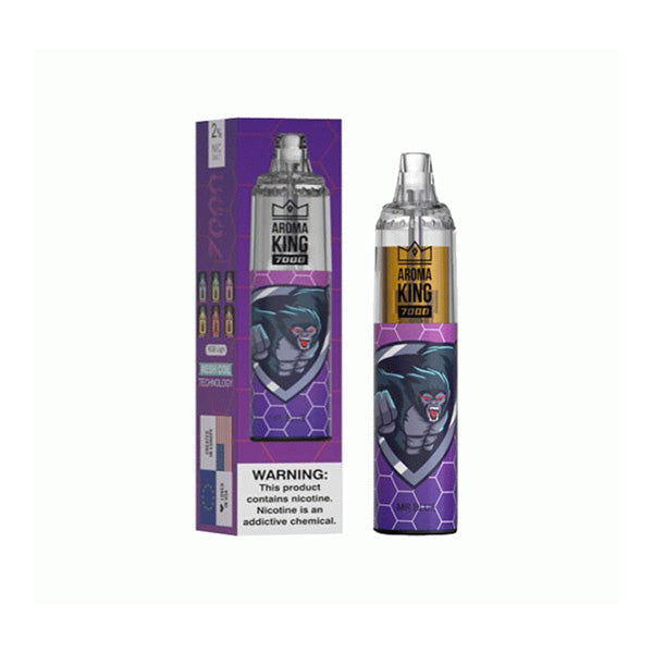 made by: Aroma King price:£11.68 0mg Aroma King Tornado Disposable Vape Device 7000 Puffs next day delivery at Vape Street UK
