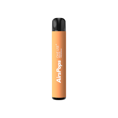 made by: AirsPops price:£4.50 19mg AirsPops One Use Disposable Vape Device 800 Puffs next day delivery at Vape Street UK