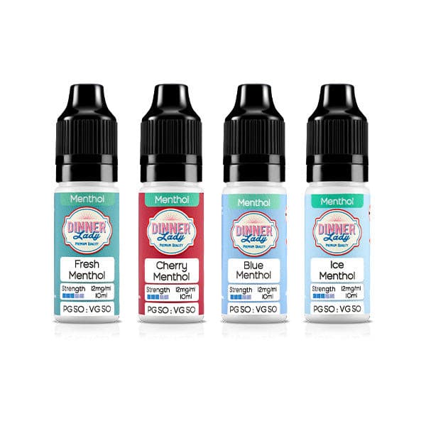 made by: Dinner Lady price:£2.60 12mg Dinner Lady 50:50 Menthol 10ml (50VG/50PG) next day delivery at Vape Street UK