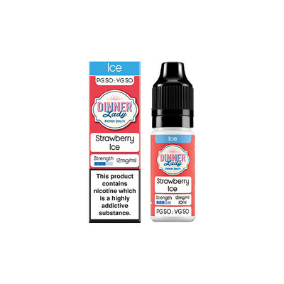 made by: Dinner Lady price:£2.60 12mg Dinner Lady 50:50 Ice 10ml (50VG/50PG) next day delivery at Vape Street UK