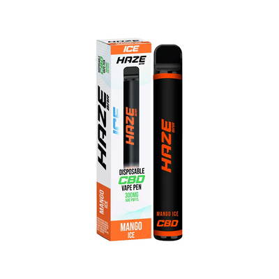 made by: Haze price:£6.30 Haze Bar Ice 300mg CBD Disposable Vape Device 600 Puffs next day delivery at Vape Street UK