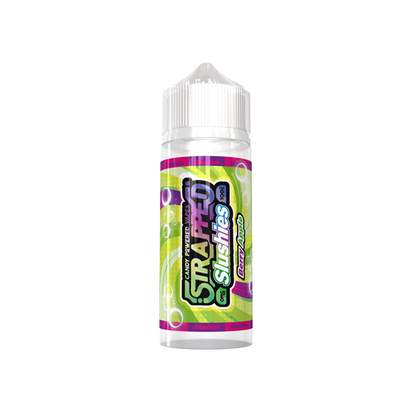 made by: Strapped price:£12.50 Strapped Slushies 100ml Shortfill 0mg (70VG/30PG) next day delivery at Vape Street UK