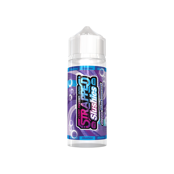 made by: Strapped price:£12.50 Strapped Slushies 100ml Shortfill 0mg (70VG/30PG) next day delivery at Vape Street UK