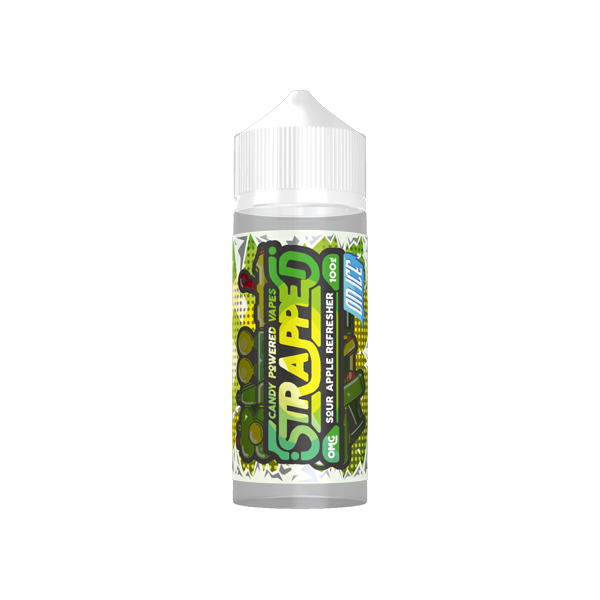 made by: Strapped price:£12.50 Strapped On Ice 100ml Shortfill 0mg (70VG/30PG) next day delivery at Vape Street UK