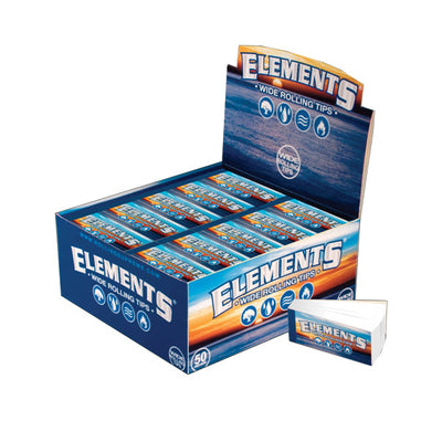 made by: Elements price:£14.60 50 Elements Wide Rolling Tips next day delivery at Vape Street UK