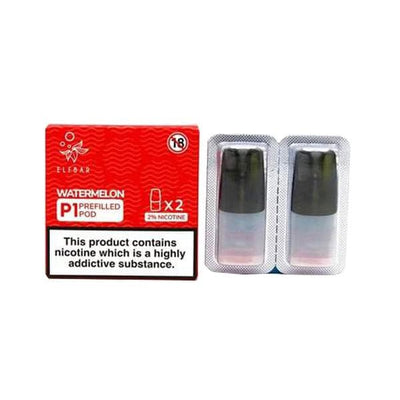 made by: ELF Bar price:£4.80 Elf Bar P1 Replacement 2ml Pods for ELF Mate 500 next day delivery at Vape Street UK