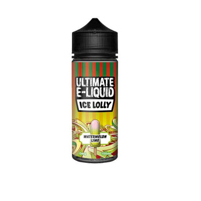 made by: Ultimate E-liquid price:£12.50 Ultimate E-liquid Ice Lolly by Ultimate Puff 100ml Shortfill 0mg (70VG/30PG) next day delivery at Vape Street UK
