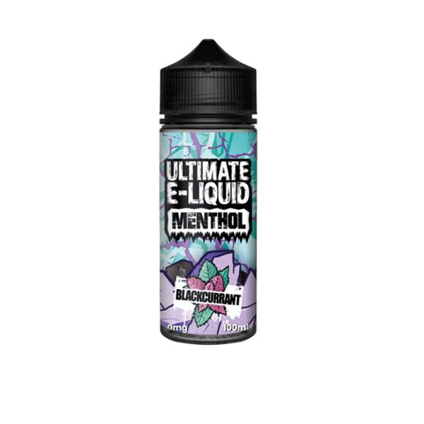 made by: Ultimate E-liquid price:£12.50 Ultimate E-liquid Menthol by Ultimate Puff 100ml Shortfill 0mg (70VG/30PG) next day delivery at Vape Street UK