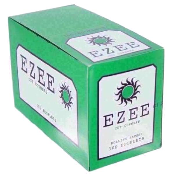 made by: Ezee price:£11.55 Ezee Green Cut Corner Standard Rolling Papers next day delivery at Vape Street UK
