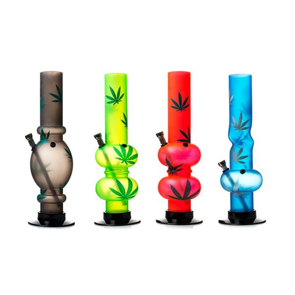 made by: Unbranded price:£11.03 32cm Frosted Leaf Acrylic Bong - FAM next day delivery at Vape Street UK