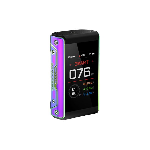 made by: Geekvape price:£67.92 Geekvape T200 Aegis Touch 200W Mod next day delivery at Vape Street UK