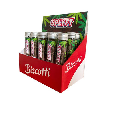 made by: SPLYFT price:£6.30 SPLYFT Cannabis Terpene Infused Hemp Blunt Cones – Biscotti next day delivery at Vape Street UK