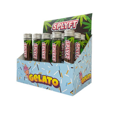 made by: SPLYFT price:£6.30 SPLYFT Cannabis Terpene Infused Hemp Blunt Cones – Gelato next day delivery at Vape Street UK