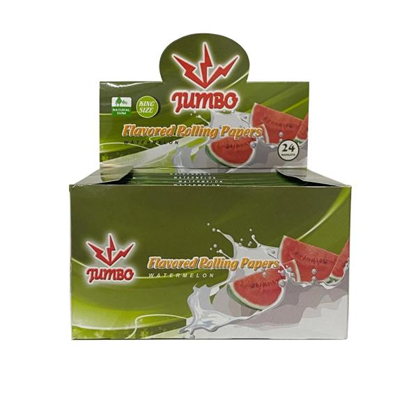 made by: Jumbo price:£11.03 24 Jumbo Flavoured King Size Rolling Papers next day delivery at Vape Street UK