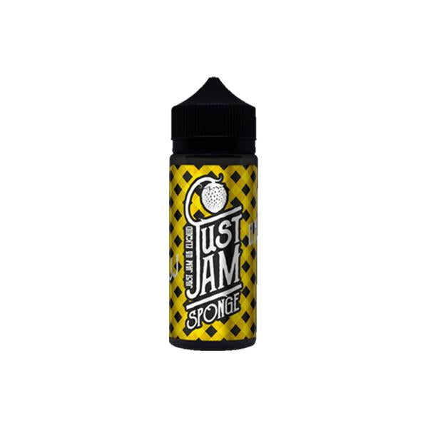 made by: Just Jam price:£12.50 Just Jam Sponge 0mg 100ml Shortfill (80VG/20PG) next day delivery at Vape Street UK