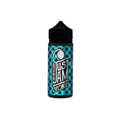 made by: Just Jam price:£12.50 Just Jam Sponge 0mg 100ml Shortfill (80VG/20PG) next day delivery at Vape Street UK