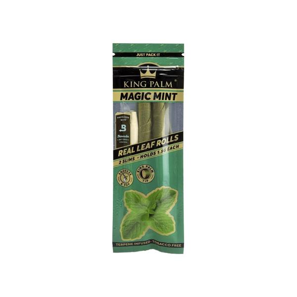 made by: King Palm price:£5.25 2 King Palm Flavoured Slim 1.5G Rolls next day delivery at Vape Street UK