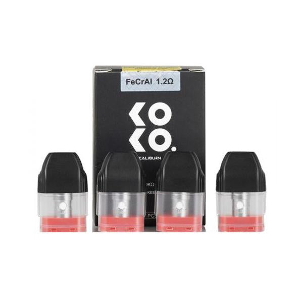 made by: Uwell price:£12.00 Uwell Caliburn Koko Replacement Pods next day delivery at Vape Street UK