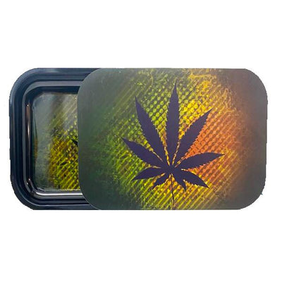 made by: Unbranded price:£11.55 Large Mixed Design Magnetic Metal Rolling Trays with Lid next day delivery at Vape Street UK