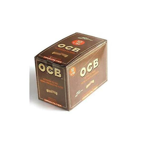 made by: OCB price:£8.72 10 x 150 OCB Virgin Bagged Filters next day delivery at Vape Street UK