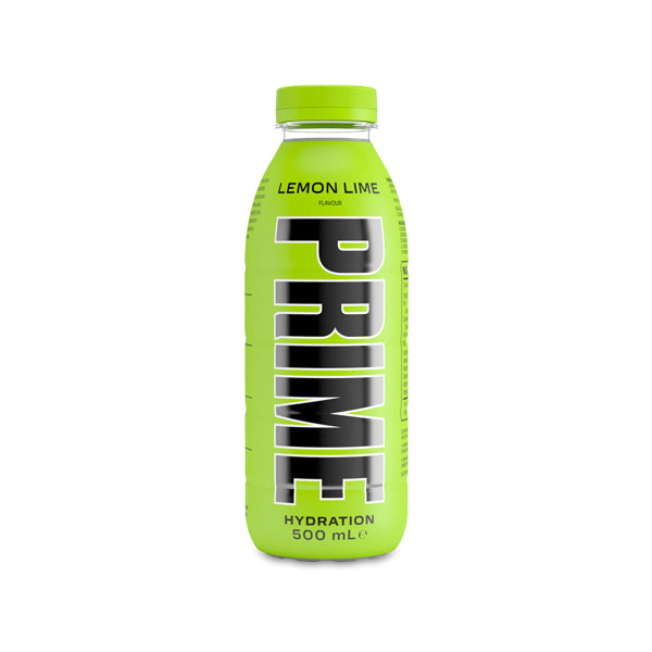 made by: Prime price:£8.28 PRIME Hydration Lemon Lime Sports Drink 500ml next day delivery at Vape Street UK