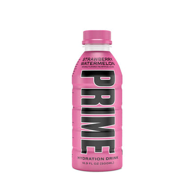 made by: Prime price:£8.28 PRIME Hydration Strawberry Watermelon Sports Drink 500ml next day delivery at Vape Street UK
