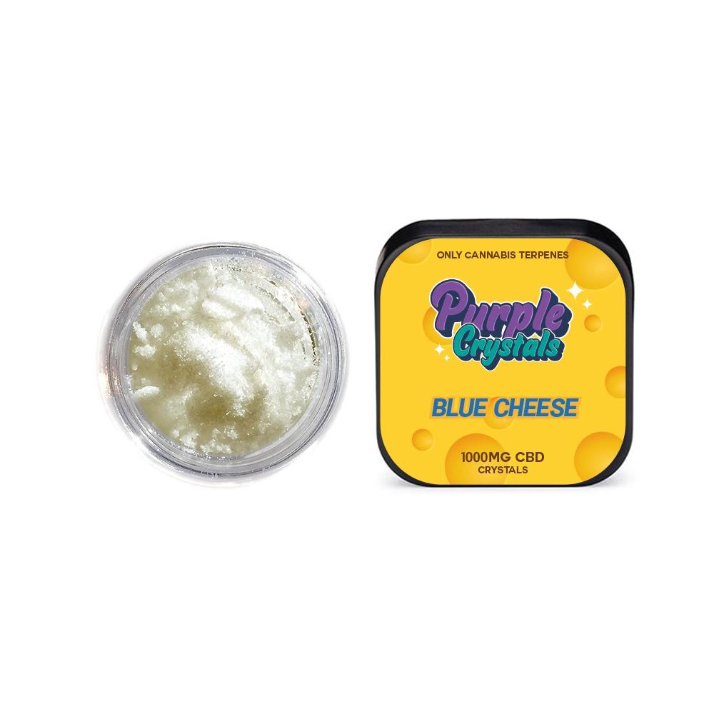 made by: Purple Dank price:£13.90 Purple Crystals by Purple Dank 1000mg CBD Crystals - Blue Cheese next day delivery at Vape Street UK