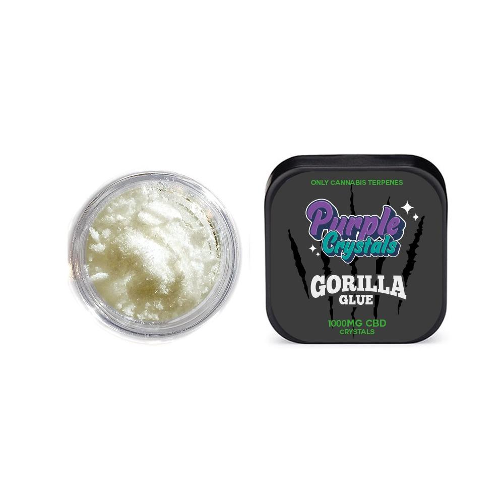 made by: Purple Dank price:£13.90 Purple Crystals by Purple Dank 1000mg CBD Crystals - Gorilla Glue next day delivery at Vape Street UK