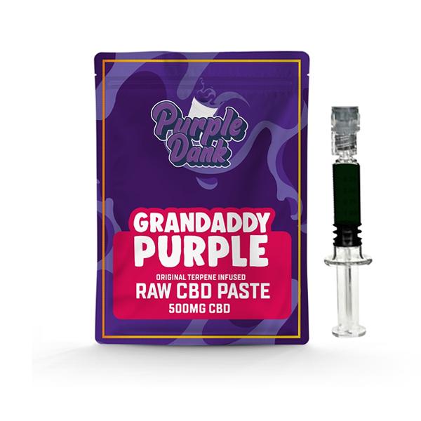 made by: Purple Dank price:£17.90 Purple Dank 1000mg CBD Raw Paste with Natural Terpenes - Grandaddy Purple next day delivery at Vape Street UK