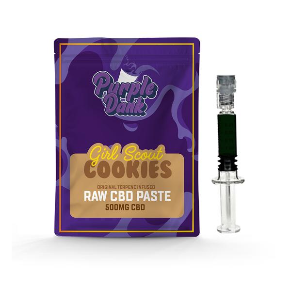 made by: Purple Dank price:£17.90 Purple Dank 1000mg CBD Raw Paste with Natural Terpenes - Girl Scout Cookies next day delivery at Vape Street UK