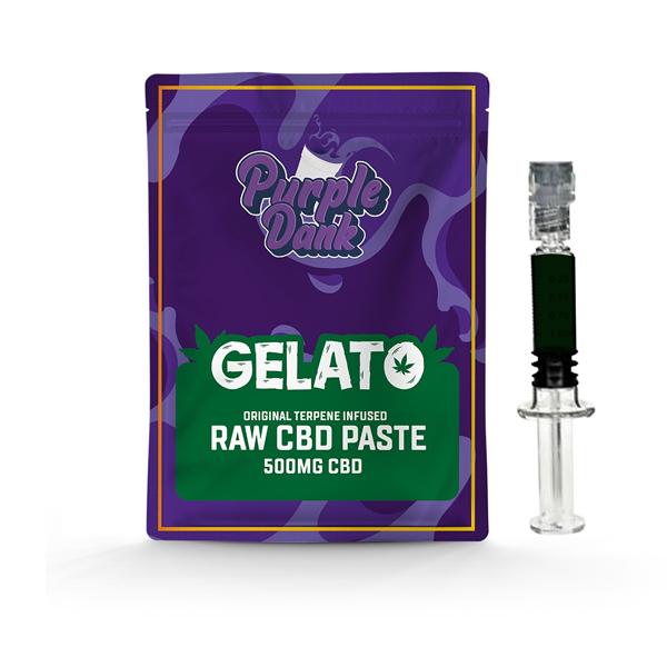 made by: Purple Dank price:£17.90 Purple Dank 1000mg CBD Raw Paste with Natural Terpenes - Gelato next day delivery at Vape Street UK