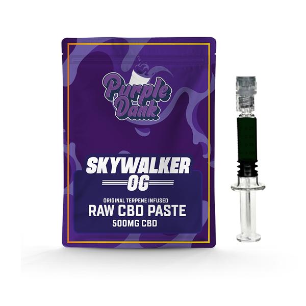 made by: Purple Dank price:£17.90 Purple Dank 1000mg CBD Raw Paste with Natural Terpenes - Skywalker OG next day delivery at Vape Street UK