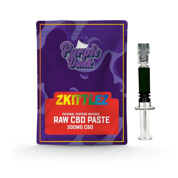 made by: Purple Dank price:£17.90 Purple Dank 1000mg CBD Raw Paste with Natural Terpenes - Zkittlez next day delivery at Vape Street UK