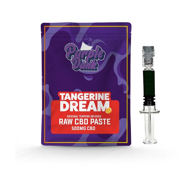 made by: Purple Dank price:£17.90 Purple Dank 1000mg CBD Raw Paste with Natural Terpenes - Tangerine Dream next day delivery at Vape Street UK
