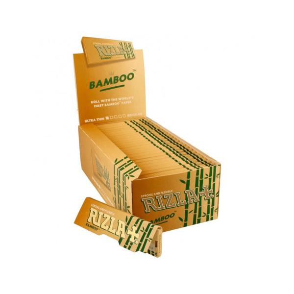 made by: Rizla price:£33.39 50 Rizla Bamboo King Size Ultra Thin Rolling Papers next day delivery at Vape Street UK