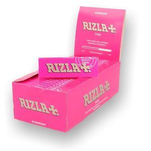 made by: Rizla price:£15.75 50 Pink Regular Rizla Rolling Papers next day delivery at Vape Street UK