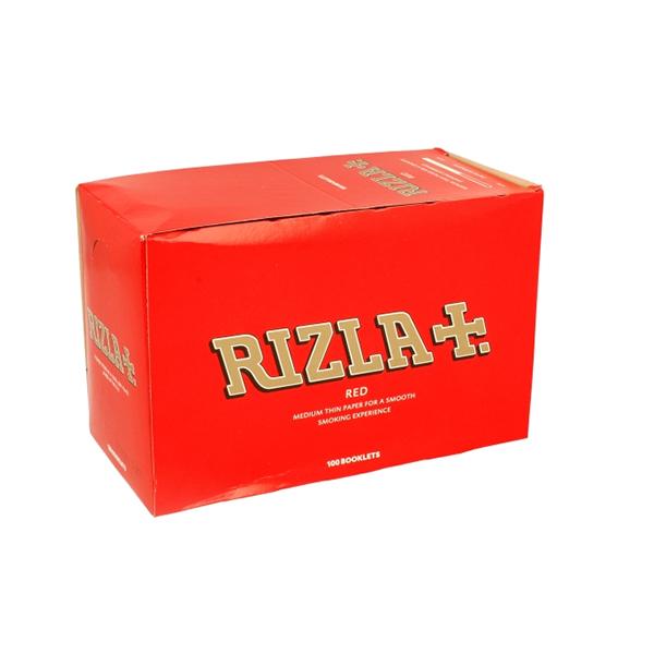 made by: Rizla price:£24.68 100 Red Regular Rizla Rolling Papers next day delivery at Vape Street UK