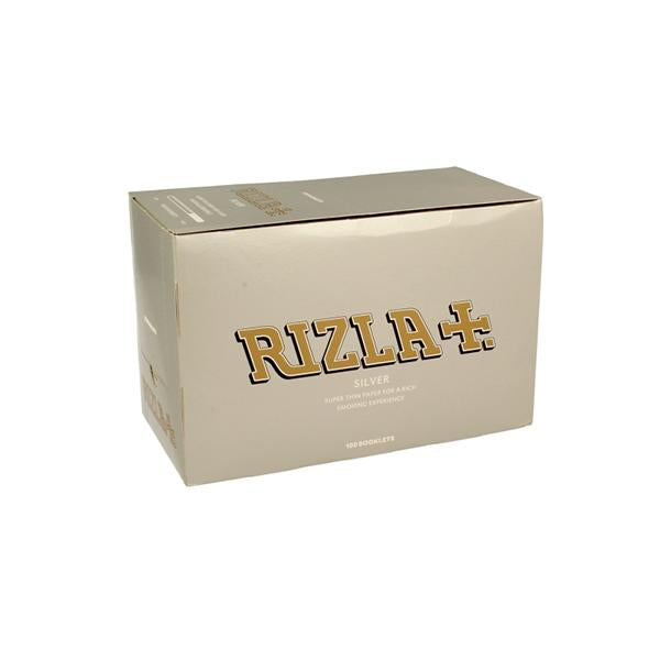 made by: Rizla price:£32.03 100 Silver Regular Rizla Rolling Papers next day delivery at Vape Street UK