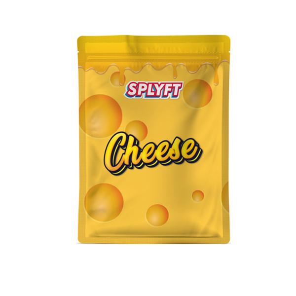 made by: SPLYFT price:£0.95 SPLYFT Original Mylar Zip Bag 3.5g - Cheese next day delivery at Vape Street UK